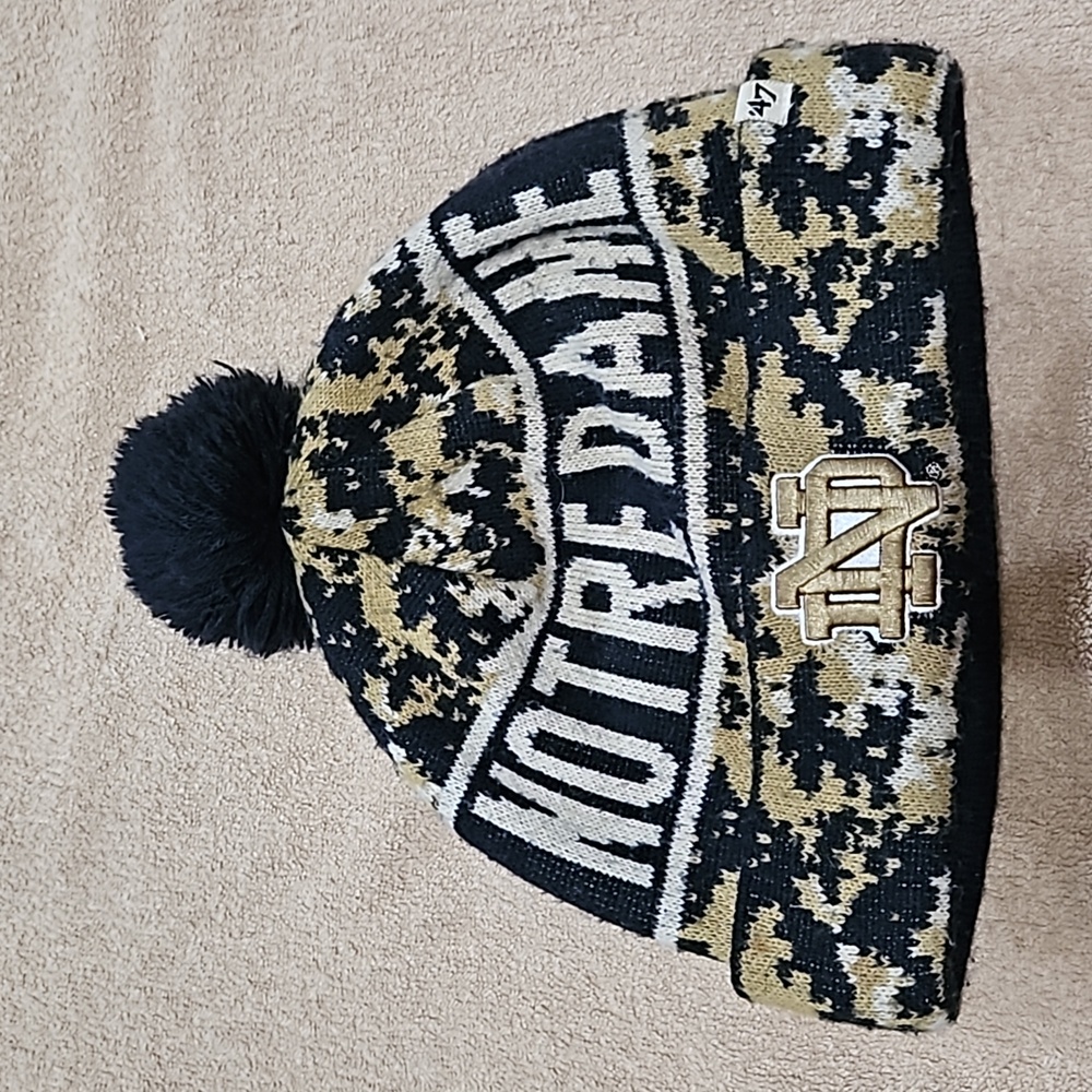 Notre Dame winter hats